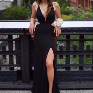 Custom Tailored Fame and Partners Nikita Gown